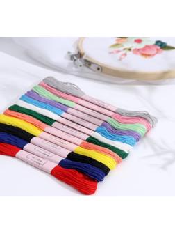 Набор ниток мулине №13/14, 8 ± 1 м, 12 шт