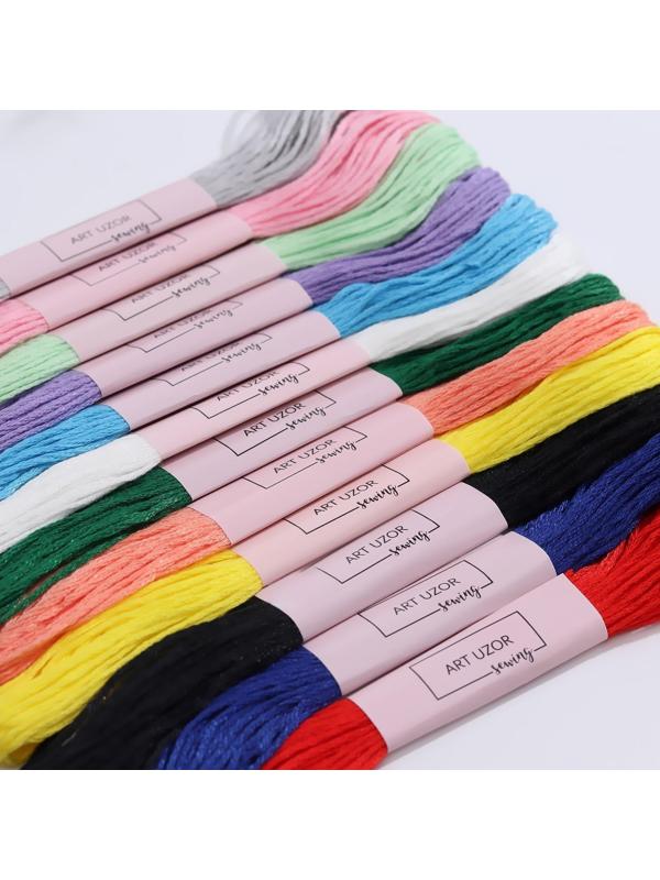 Набор ниток мулине №13/14, 8 ± 1 м, 12 шт