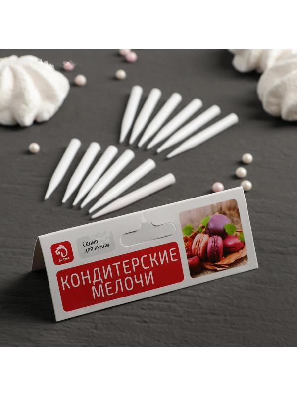 Набор топперов под цветы Доляна, 12 шт, 5×0,5 см