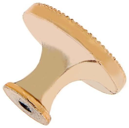 Ручка кнопка ТУНДРА РК116GP, цвет золото