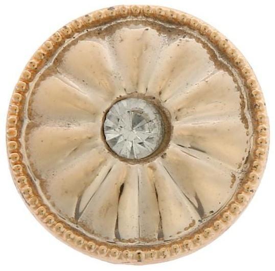 Ручка кнопка ТУНДРА РК116GP, цвет золото