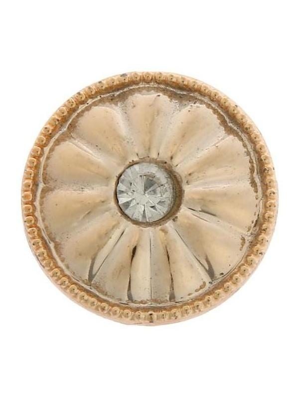 Ручка кнопка ТУНДРА РК116GP, цвет золото