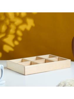 Кашпо деревянное 28×19×5 см 