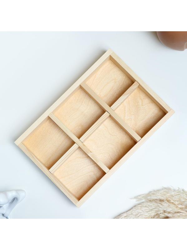 Кашпо деревянное 28×19×5 см 