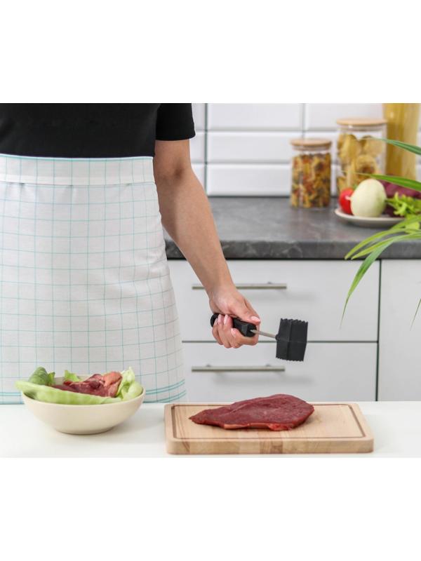 Молоток для мяса Доляна «Квадрат», 25 см