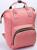 Сумка-рюкзак для хранения вещей малыша, цвет розовый
