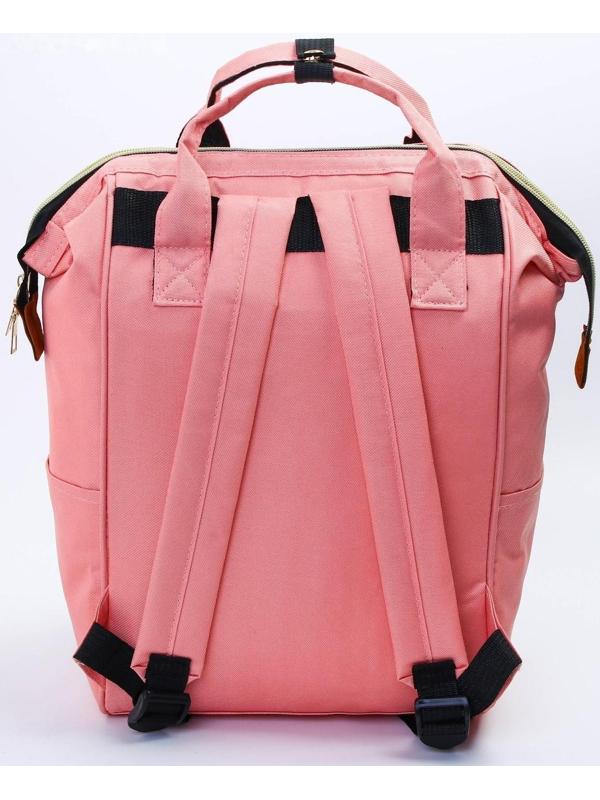 Сумка-рюкзак для хранения вещей малыша, цвет розовый