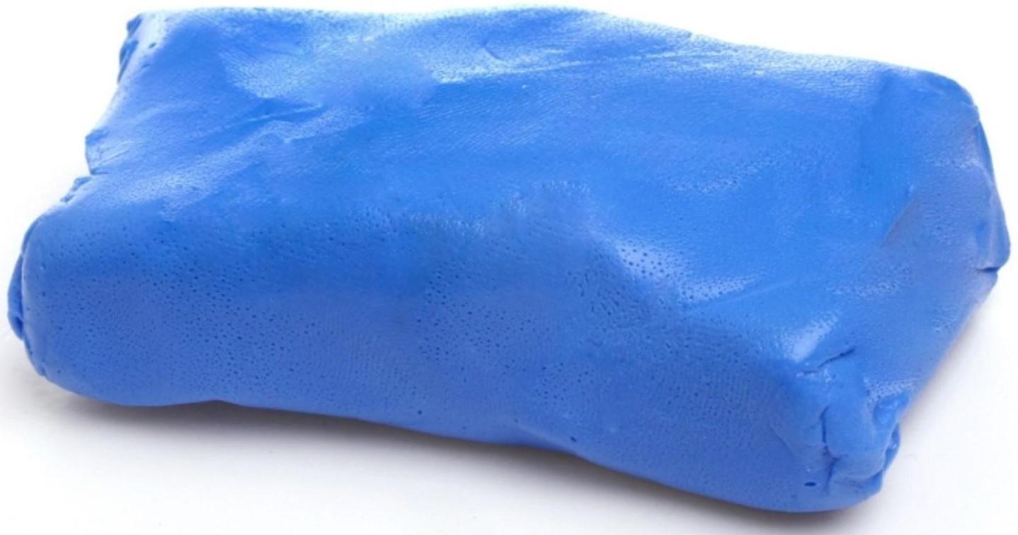 Глина для глубокой очистки кузова, голубая, 160 г