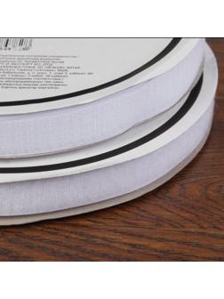 Липучка, 25 мм × 25 ± 1 м, цвет белый