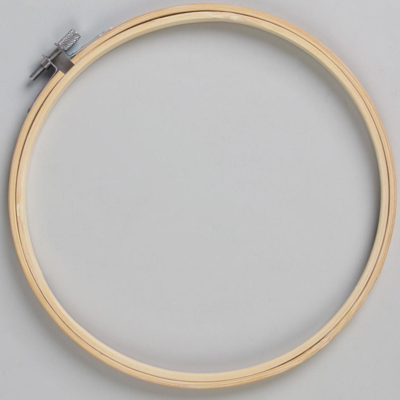 Пяльцы для вышивания, d = 18 см, цвет светлое дерево