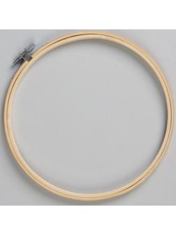 Пяльцы для вышивания, d = 18 см, цвет светлое дерево