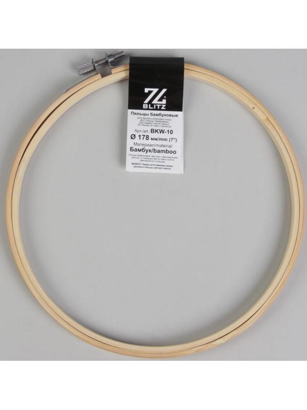 Пяльцы для вышивания, d = 18 см, цвет светлое дерево