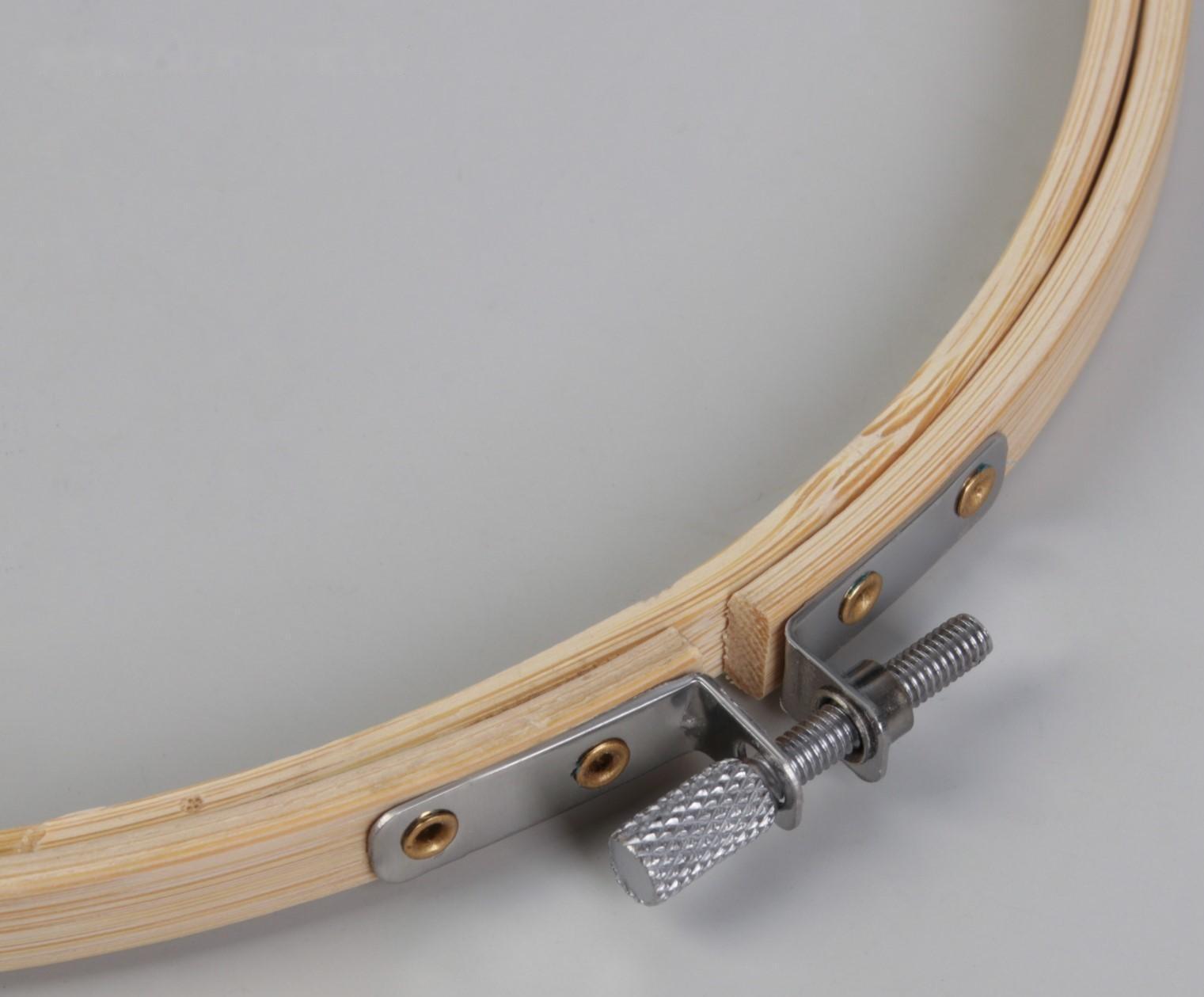 Пяльцы для вышивания, d = 20 см, цвет светлое дерево