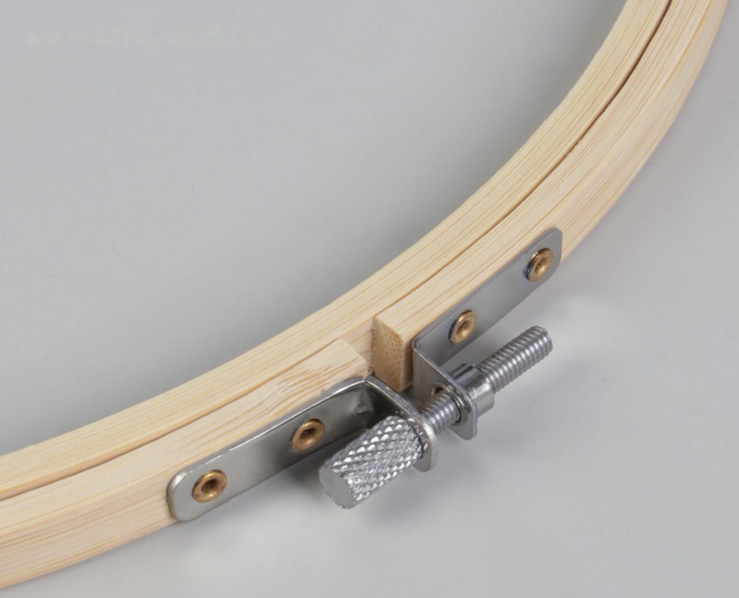 Пяльцы для вышивания, d = 26 см, цвет светлое дерево