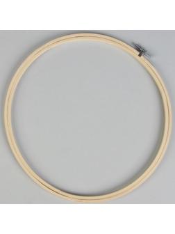 Пяльцы для вышивания, d = 26 см, цвет светлое дерево