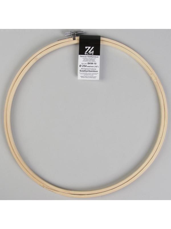 Пяльцы для вышивания, d = 26 см, цвет светлое дерево