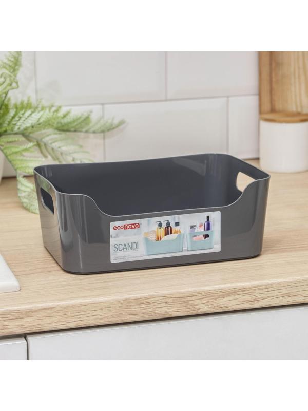 Корзина для хранения Scandi, 3,1 л, 24×17×9 см, цвет МИКС