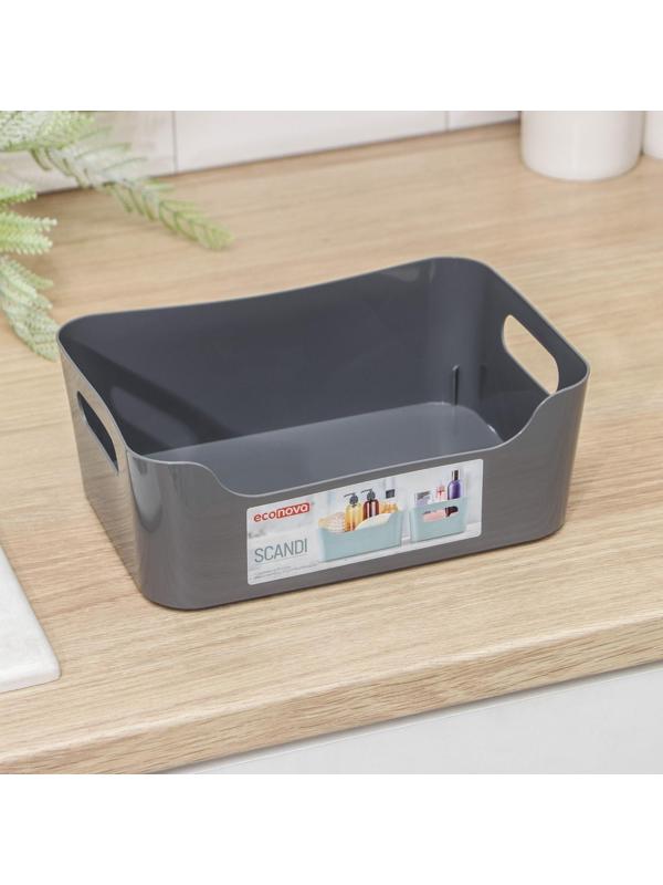 Корзина для хранения Scandi, 3,1 л, 24×17×9 см, цвет МИКС