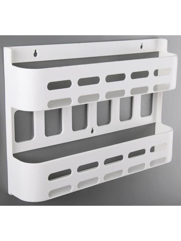 Органайзер навесной для специй, цвет белый
