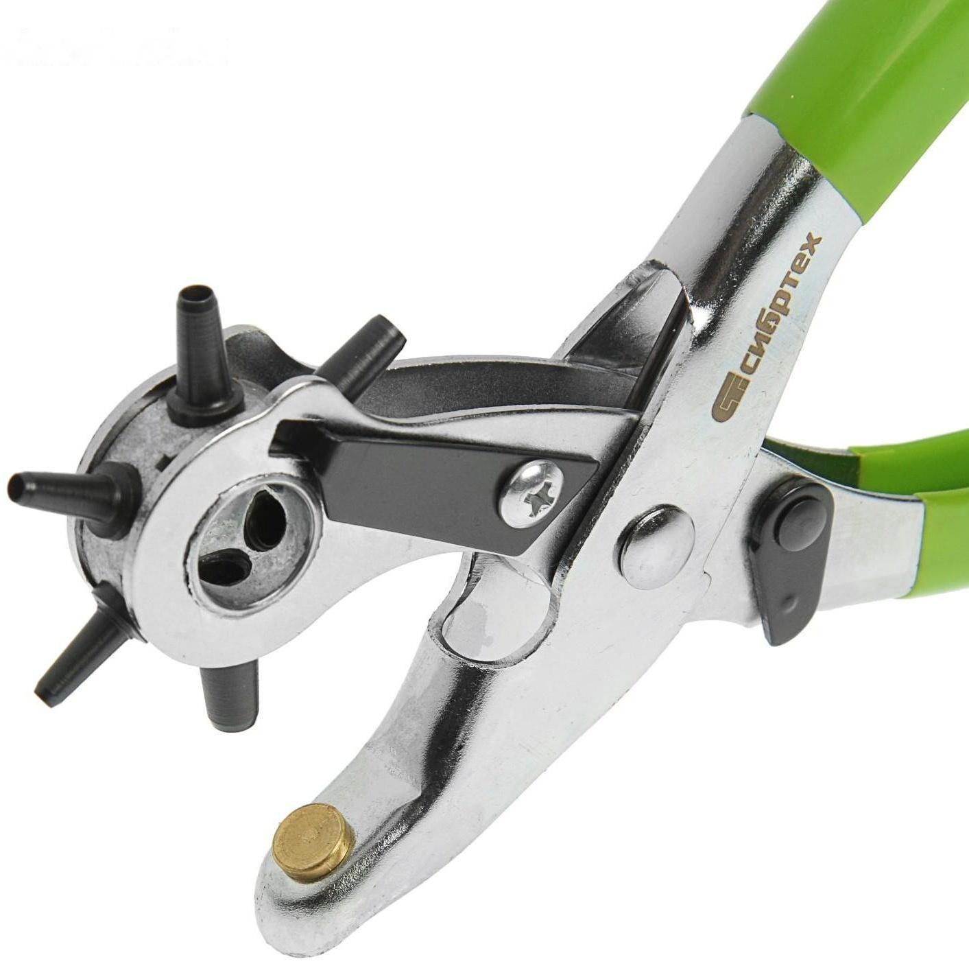 Просекатель (дырокол) для кожи и картона 