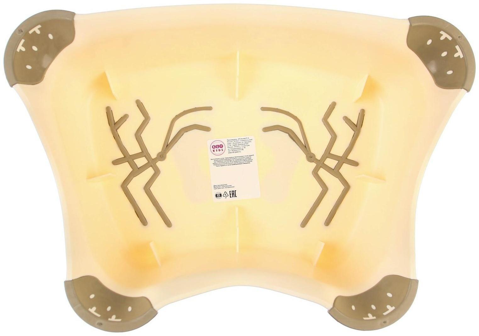 Подставка детская с антискользящими ножками, цвет бирюзовый