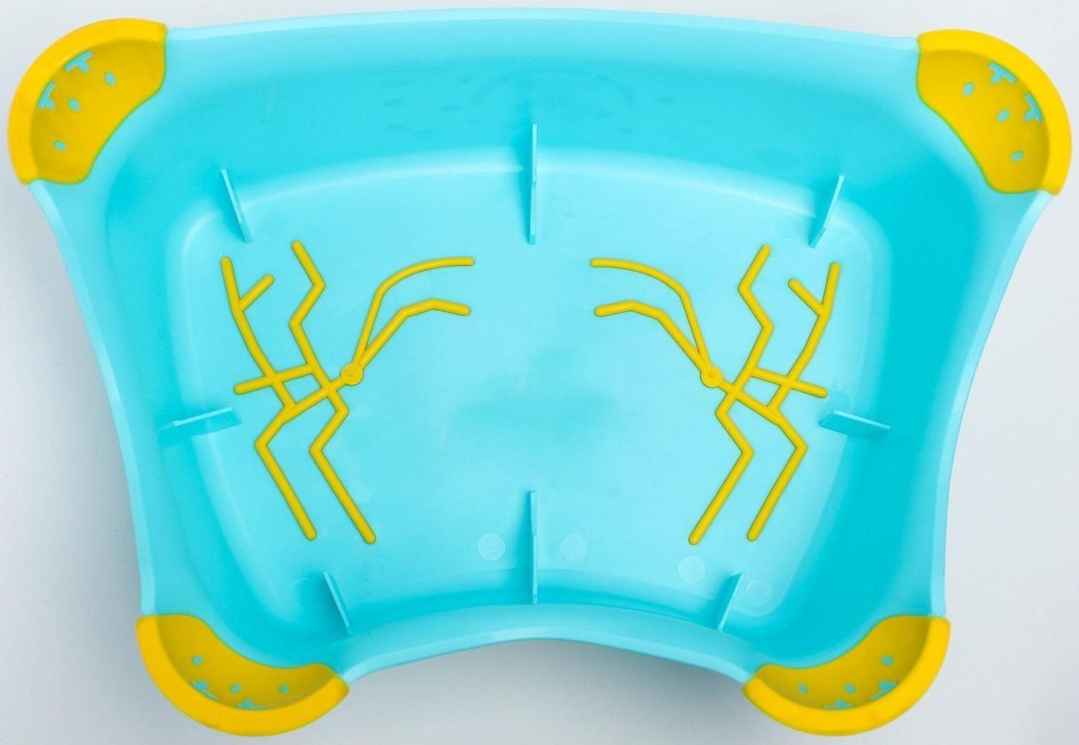 Подставка детская с антискользящими ножками, цвет бирюзовый