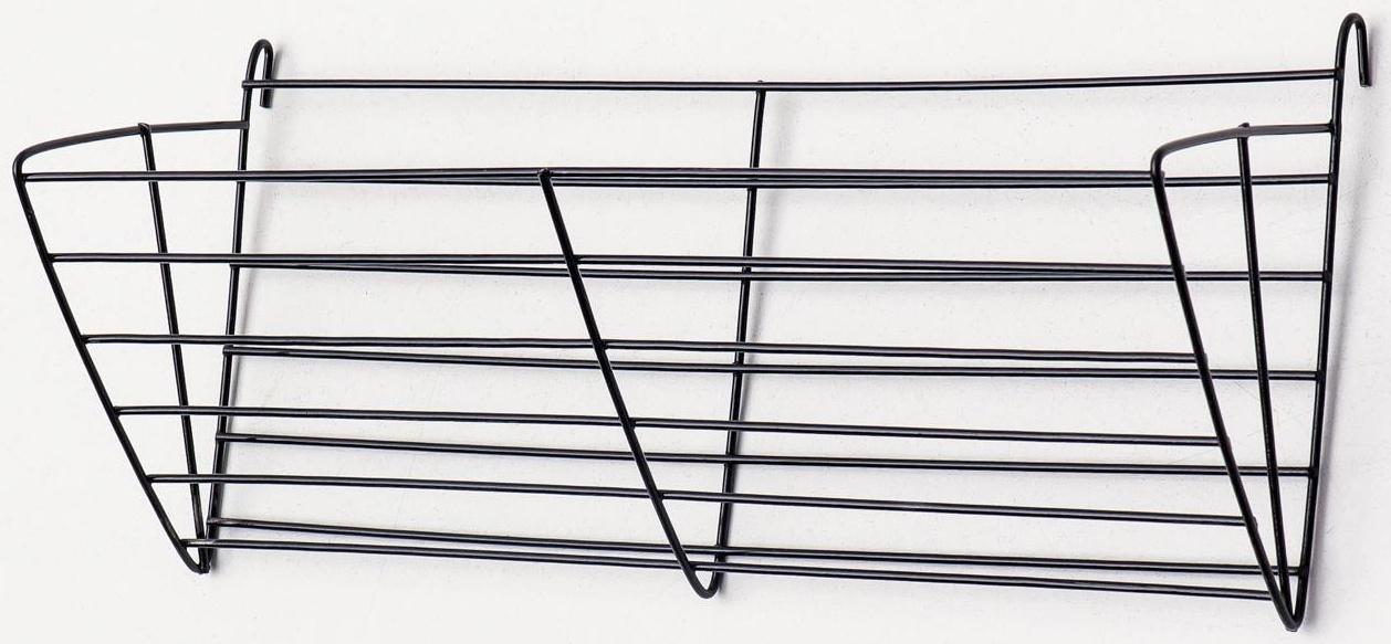 Кормушка для сена металлическая, 28 х 9 х 10 см