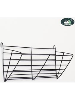 Кормушка для сена металлическая, 28 х 9 х 10 см