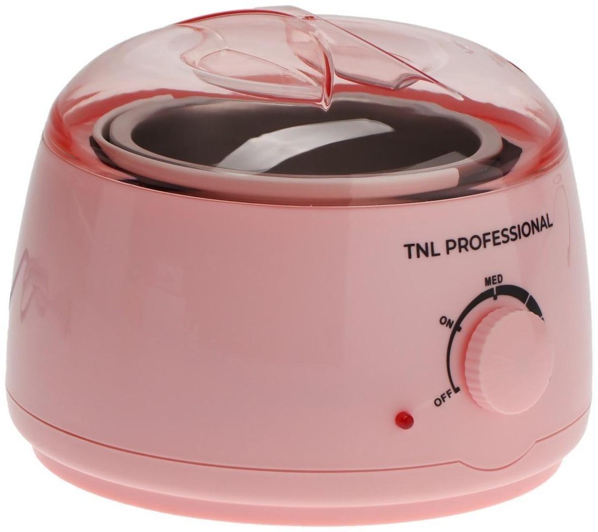 Воскоплав TNL wax 100, баночный 100 Вт, 400 мл, 35-100 ºС, розовый