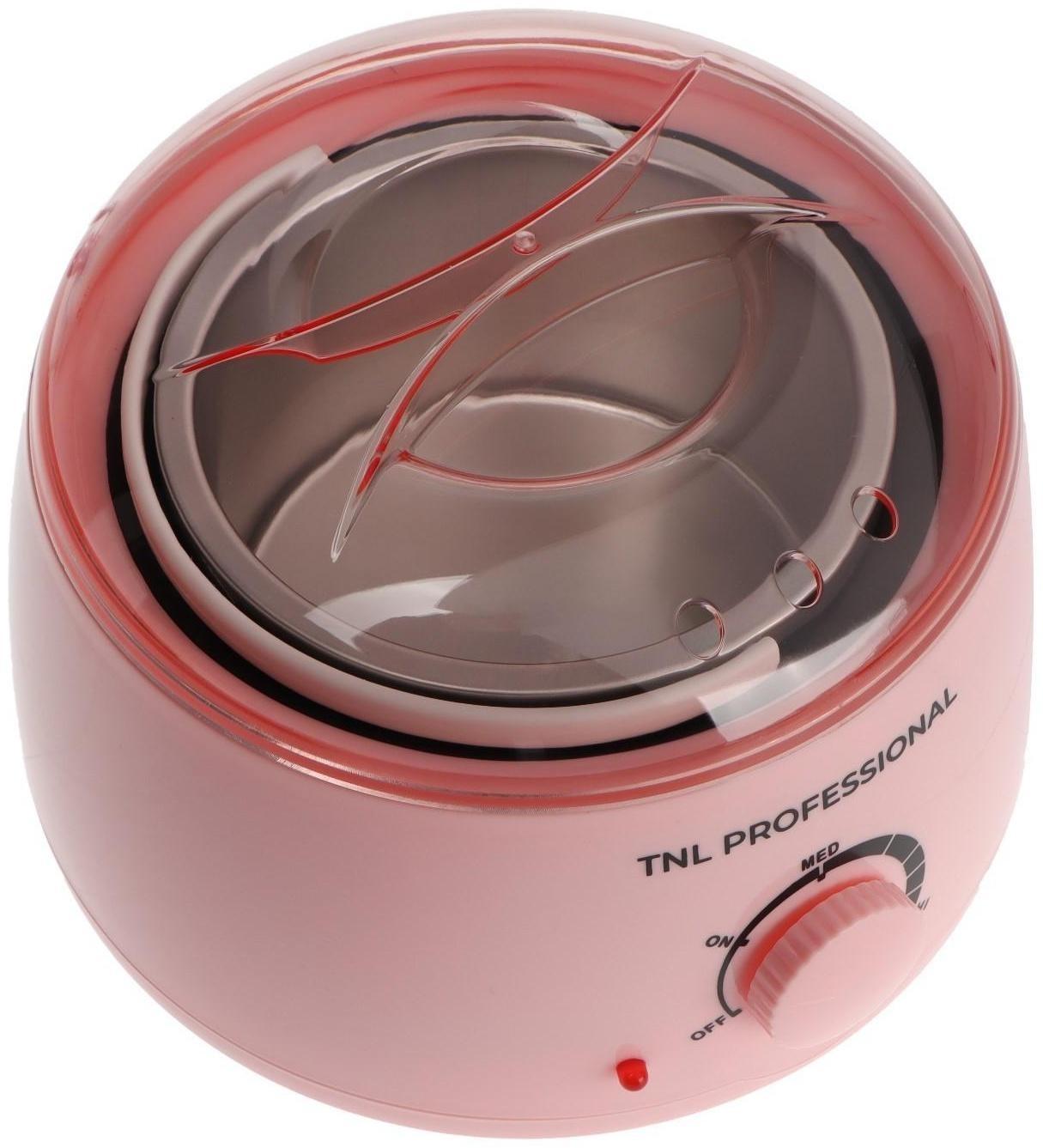 Воскоплав TNL wax 100, баночный 100 Вт, 400 мл, 35-100 ºС, розовый