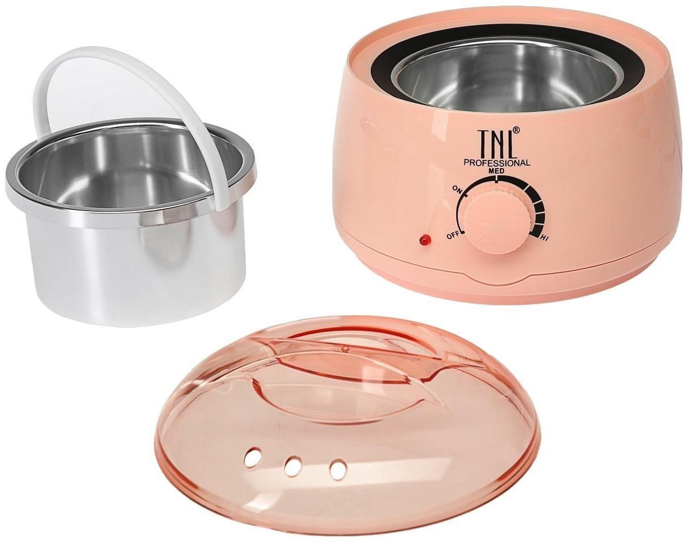 Воскоплав TNL wax 100, баночный 100 Вт, 400 мл, 35-100 ºС, розовый