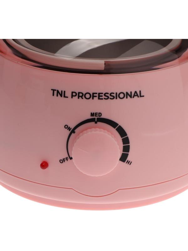 Воскоплав TNL wax 100, баночный 100 Вт, 400 мл, 35-100 ºС, розовый