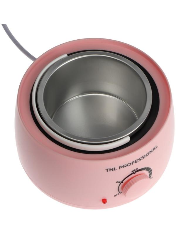 Воскоплав TNL wax 100, баночный 100 Вт, 400 мл, 35-100 ºС, розовый