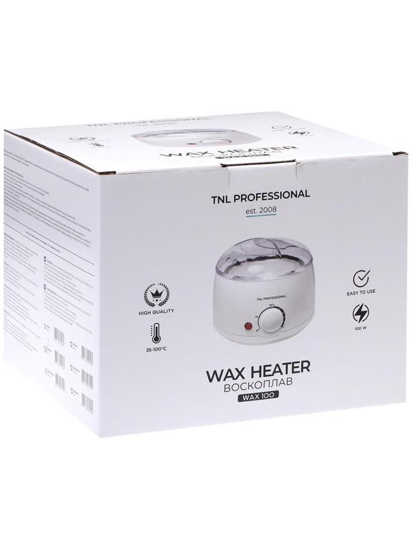 Воскоплав TNL wax 100, баночный 100 Вт, 400 мл, 35-100 ºС, розовый