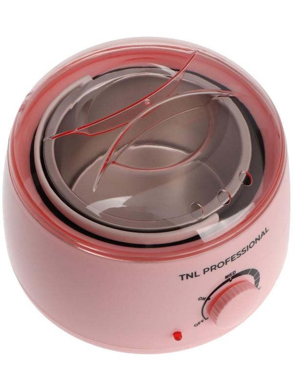 Воскоплав TNL wax 100, баночный 100 Вт, 400 мл, 35-100 ºС, розовый