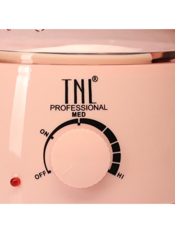 Воскоплав TNL wax 100, баночный 100 Вт, 400 мл, 35-100 ºС, розовый