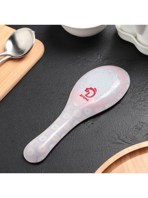 Подставка стеклянная под ложку Доляна «Крац», 21×7,5 см