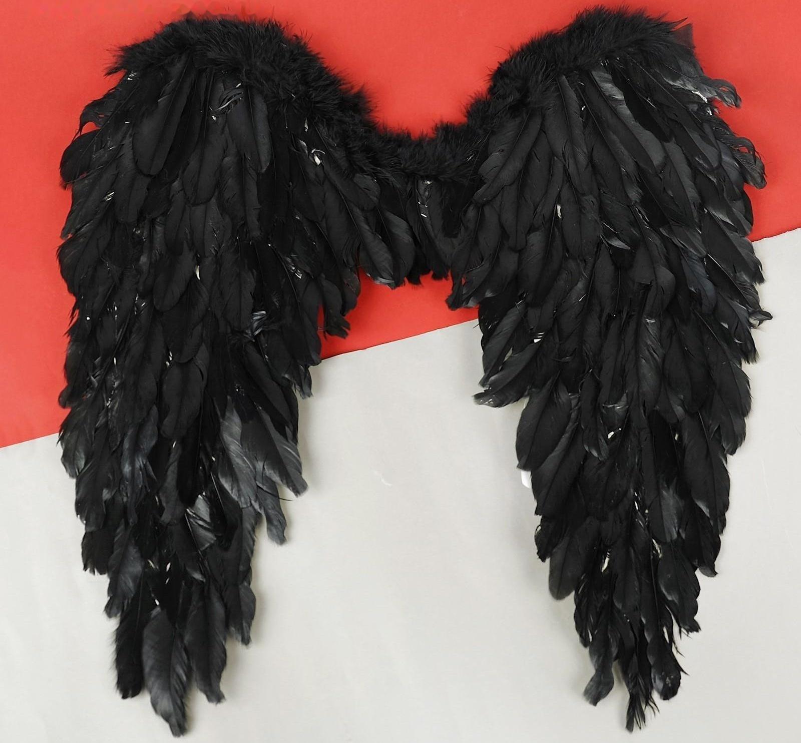 Крылья ангела, 60х57 см, цвет чёрный