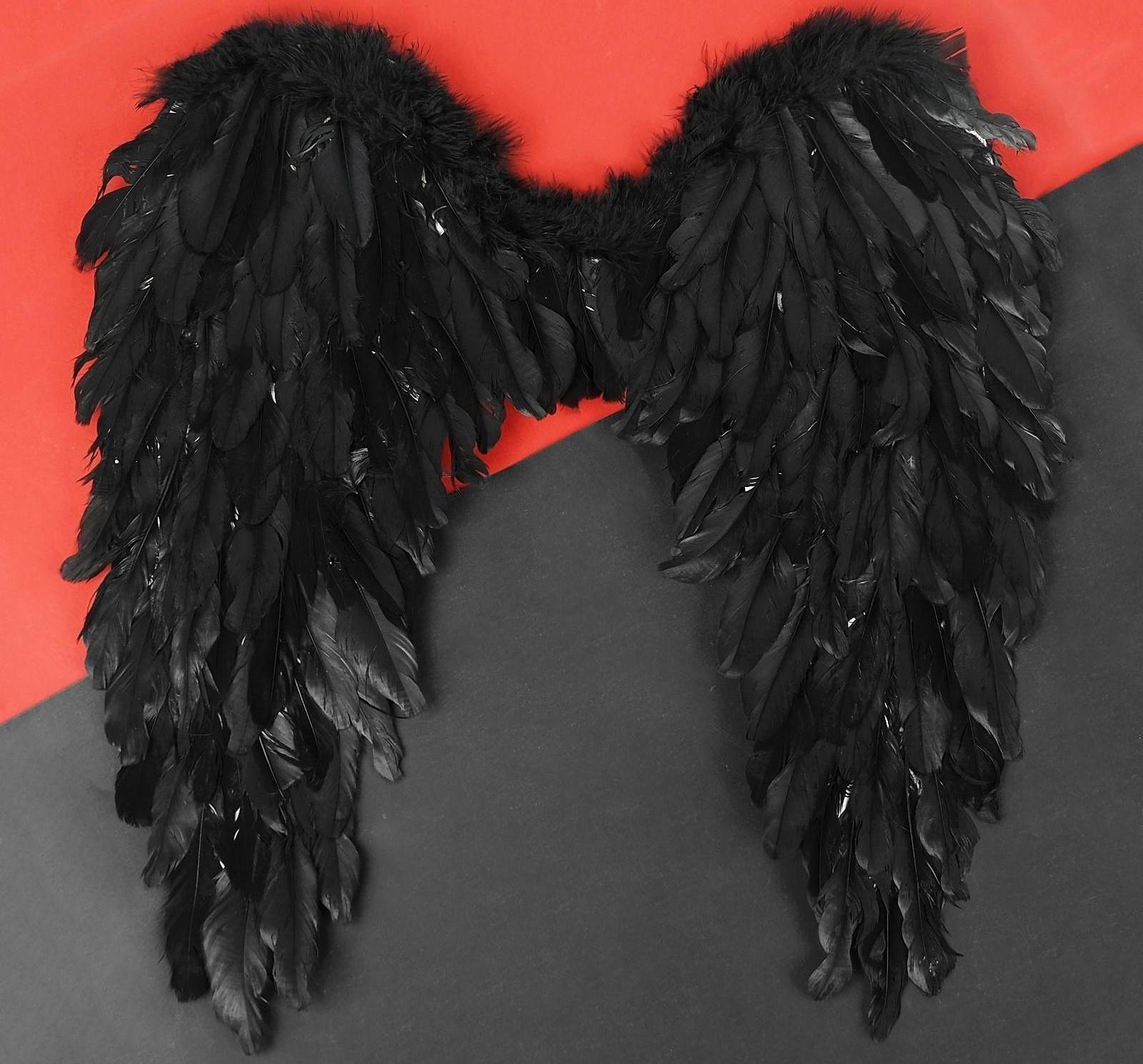 Крылья ангела, 60х57 см, цвет чёрный