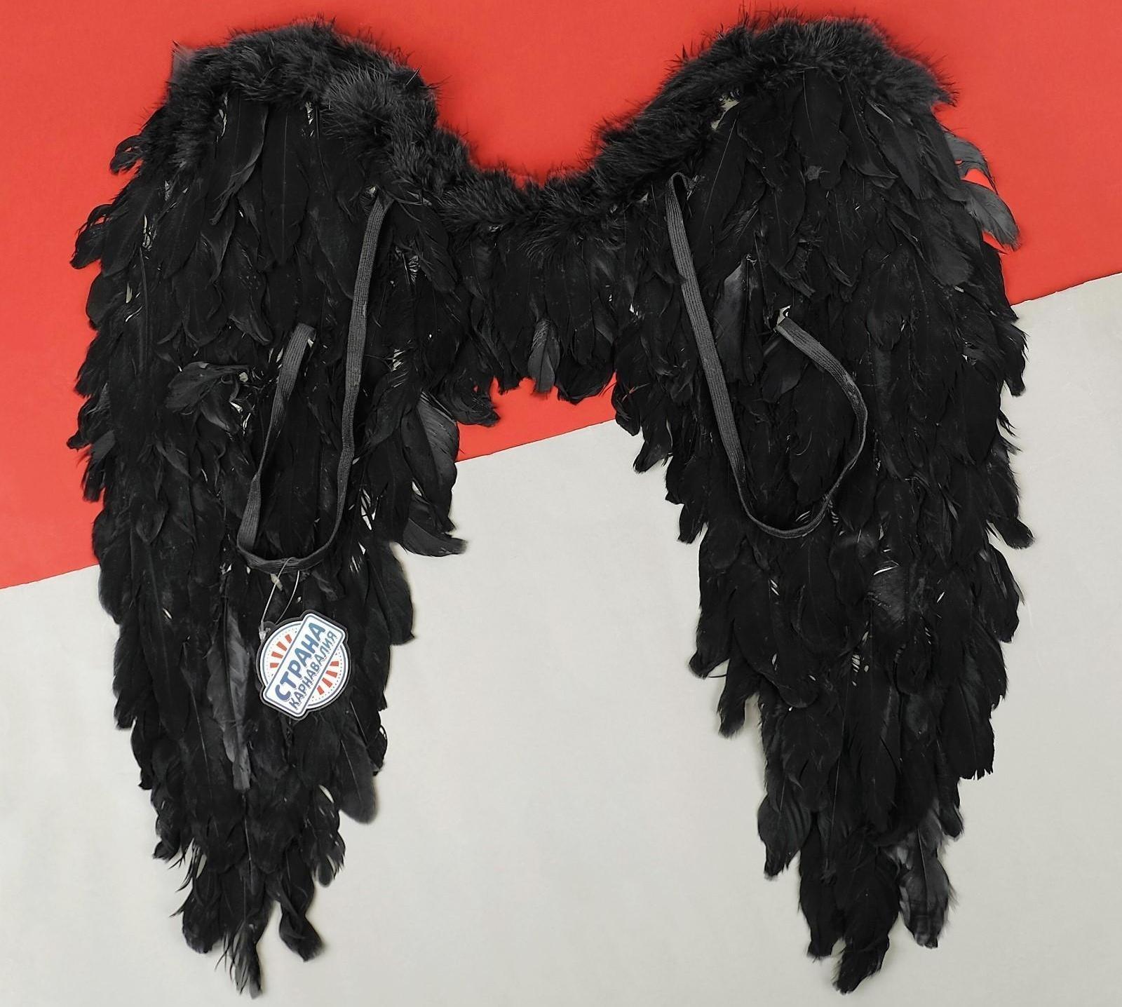 Крылья ангела, 60х57 см, цвет чёрный