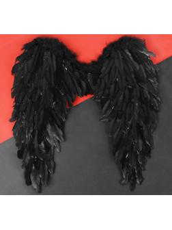 Крылья ангела, 60х57 см, цвет чёрный