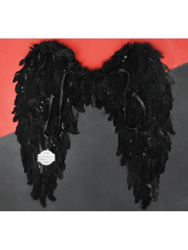 Крылья ангела, 60х57 см, цвет чёрный