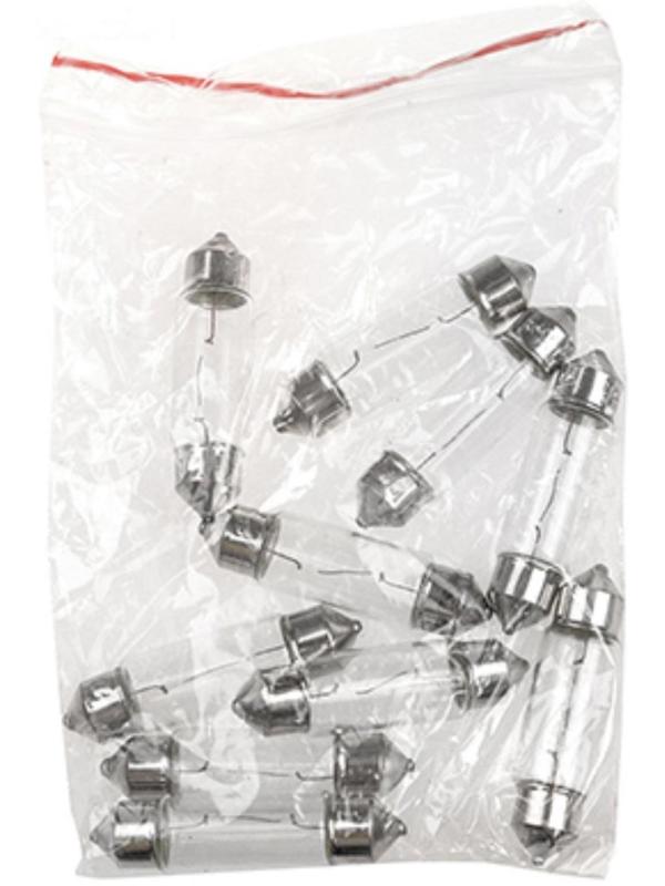 Лампа автомобильная C10W, 24В, 10Вт, с цоколем 38 мм, sv8.5, Спутник, Skyway, , S09101006