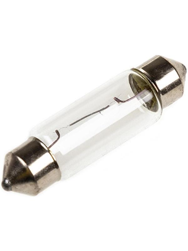 Лампа автомобильная C10W, 24В, 10Вт, с цоколем 38 мм, sv8.5, Спутник, Skyway, , S09101006