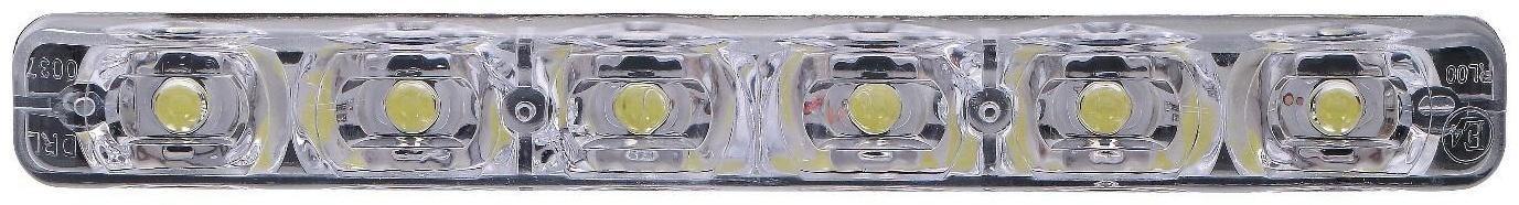 Дневные ходовые огни Skyway, 12 В, 6 диодов, 6 Вт, 155х35х20 мм, набор 2 шт