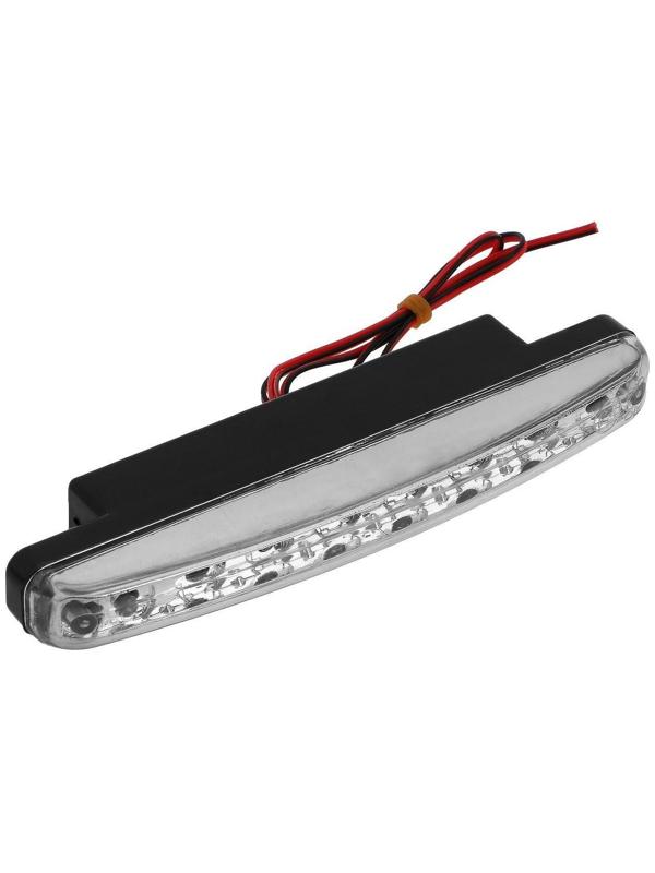 Дневные ходовые огни Skyway, 12 В, 8 диодов, Safety. 55 х 40 х 15 мм, набор 2 шт