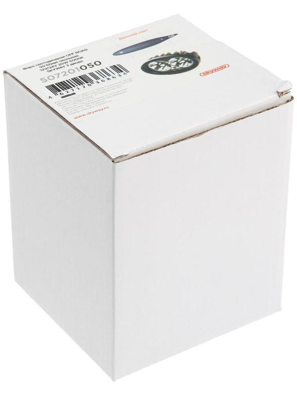 Фара светодиодная Skyway OFF ROAD, 95х60 мм, овальная, 12/24 В, 20 Вт, 2 диода