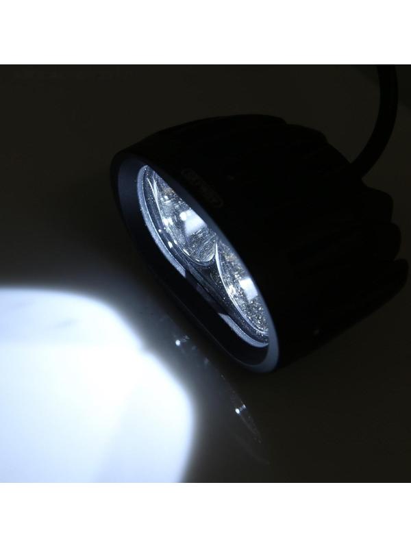 Фара светодиодная Skyway OFF ROAD, 95х60 мм, овальная, 12/24 В, 20 Вт, 2 диода