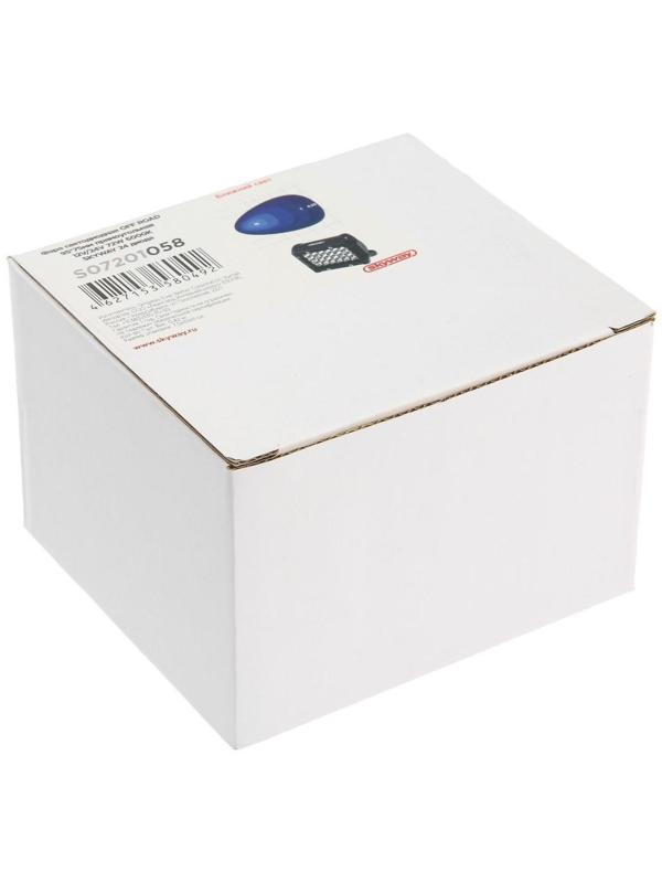 Фара светодиодная Skyway OFF ROAD 95 х 75 мм прямоугольная, 12/24 В, 72 Вт, Skyway 24 диода