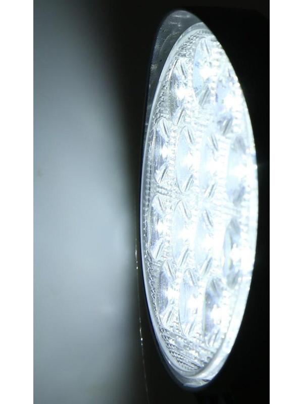 Фара светодиодная Skyway OFF ROAD 115 мм, 12/ 24 В, 42 Вт, 6000 K, 14 диодов